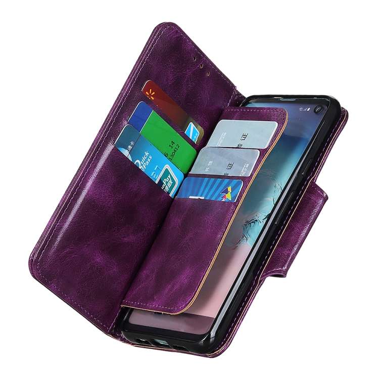 For OPPO RealMe 8 / Realme 8 Pro Crazy Change Texture Texture Magnetic Buckle Horizontal Flip