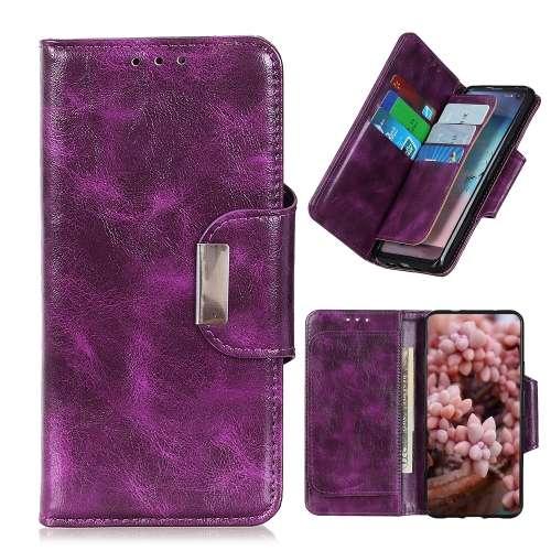 For OPPO RealMe 8 / Realme 8 Pro Crazy Change Texture Texture Magnetic Buckle Horizontal Flip