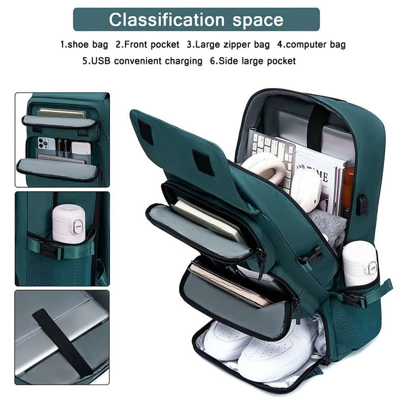 Advanced Multi-Compartment Large Backpack