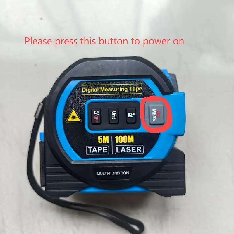 100m Laser Distance Meter with Voice Color Display