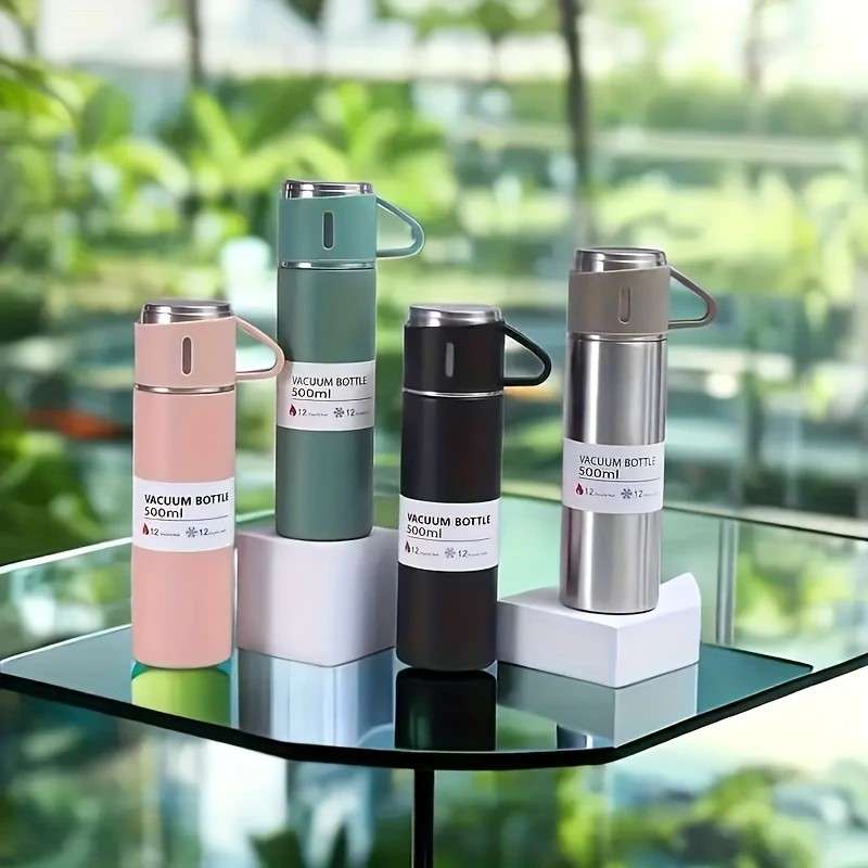 One Set/1pc,Mini Vacuum Flask Bottle