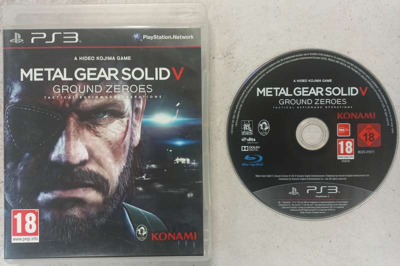 Metal Gear Solid V (5) Ground Zeroes (PS3)