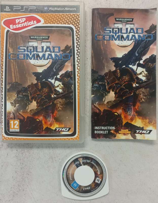 Warhammer 40000 Squad Command (PSP) - Complete