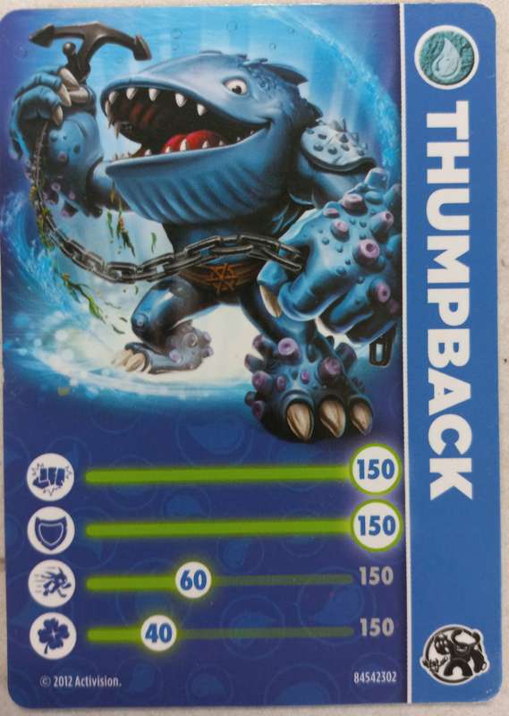 Thumpback Figurine - Skylanders Giants