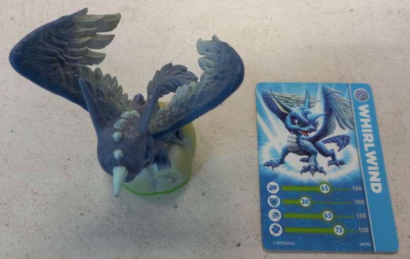 Whirlwind Figurine - Skylanders Spyros Adventure