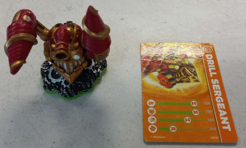 Drill Sergeant Figurine - Skylanders Spyros Adventure