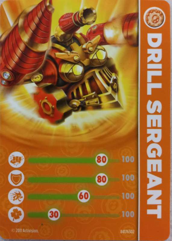 Drill Sergeant Figurine - Skylanders Spyros Adventure