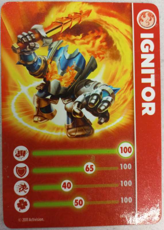Ignitor Figurine - Skylanders Spyros Adventure