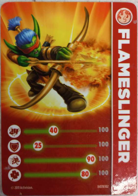 Flameslinger Figurine - Skylanders Spyros Adventure