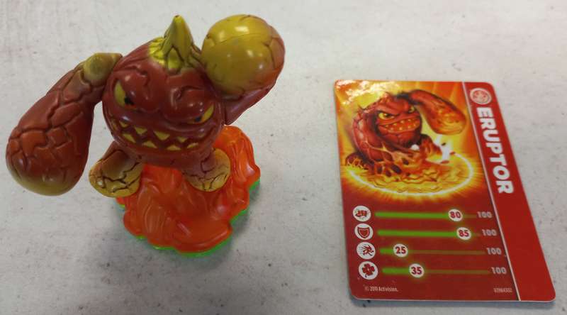 Eruptor Figurine - Skylanders Spyros Adventure