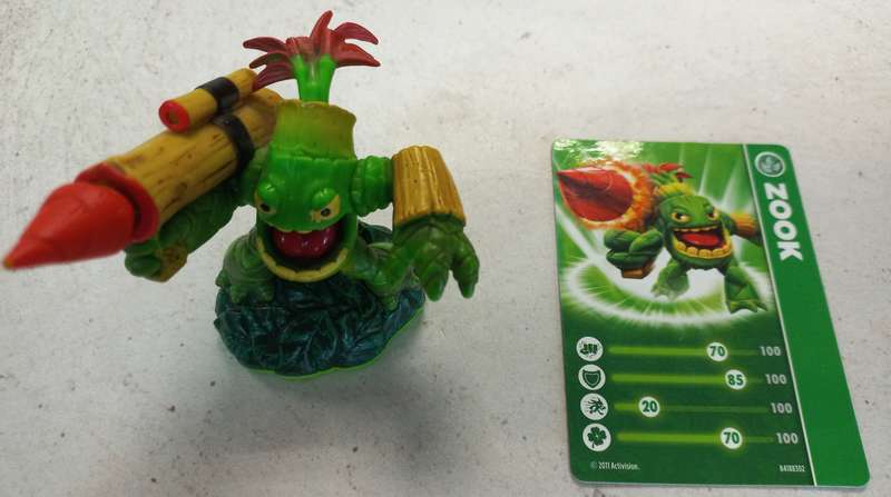Zook Figurine - Skylanders Spyros Adventure