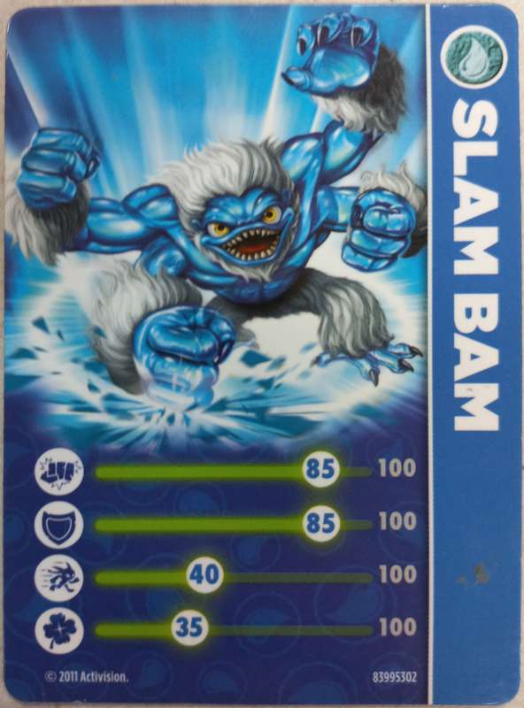 Slam Bam Figurine - Skylanders Spyros Adventure