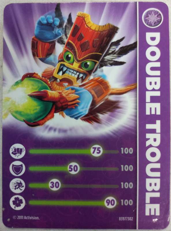 Double Trouble Figurine - Skylanders Spyros Adventure