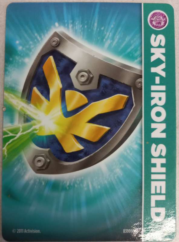 Sky-Iron Shield Figurine - Skylanders Spyros Adventure