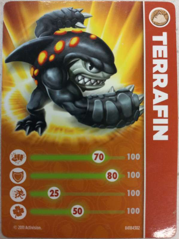 Terrafin Figurine - Skylanders Spyros Adventure