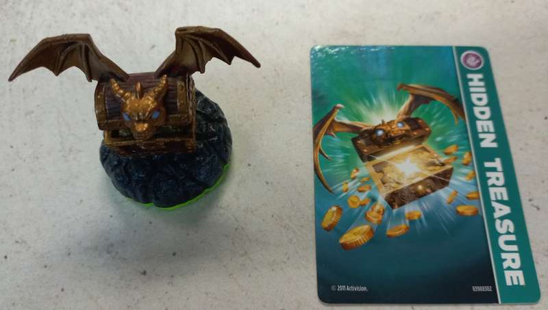Hidden Treasure Figurine - Skylanders Spyros Adventure