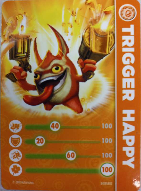 Trigger Happy Figurine - Skylanders Spyros Adventure