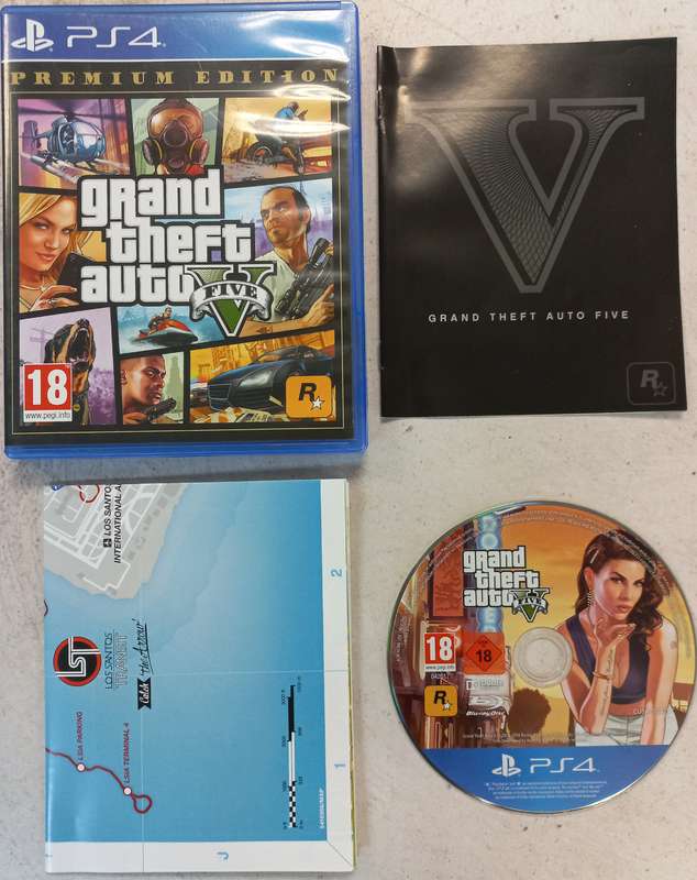 Grand Theft Auto V (5) Premium Edition (PS4)