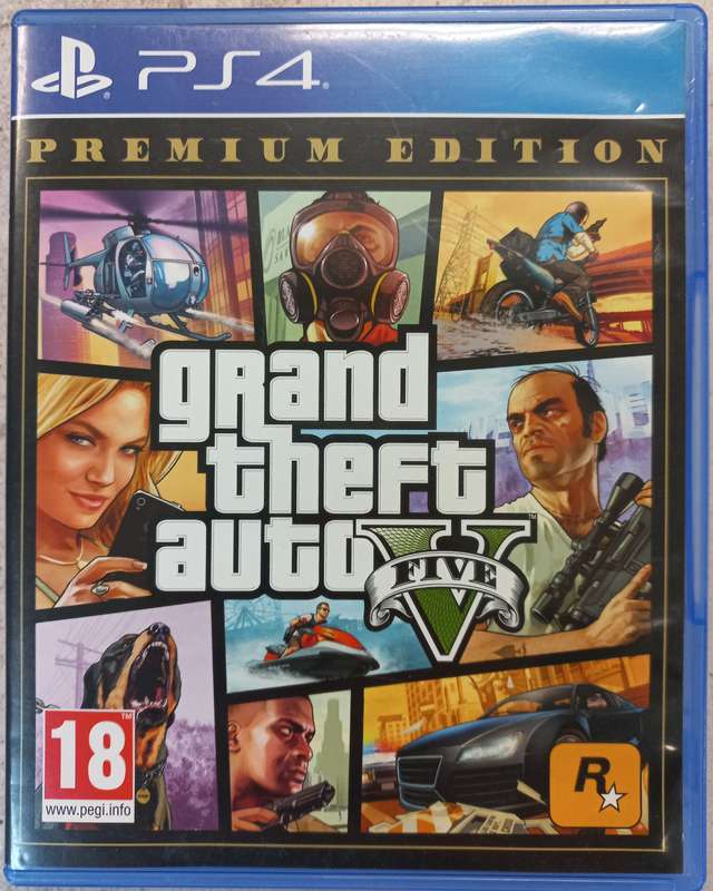 Grand Theft Auto V (5) Premium Edition (PS4)