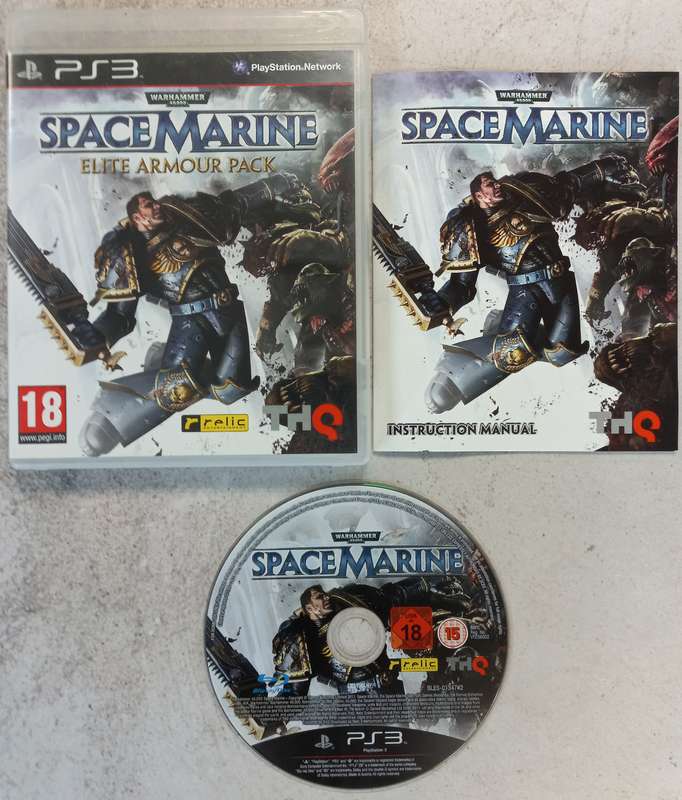 Warhammer 40000: Spacemarine (PS3) - Complete