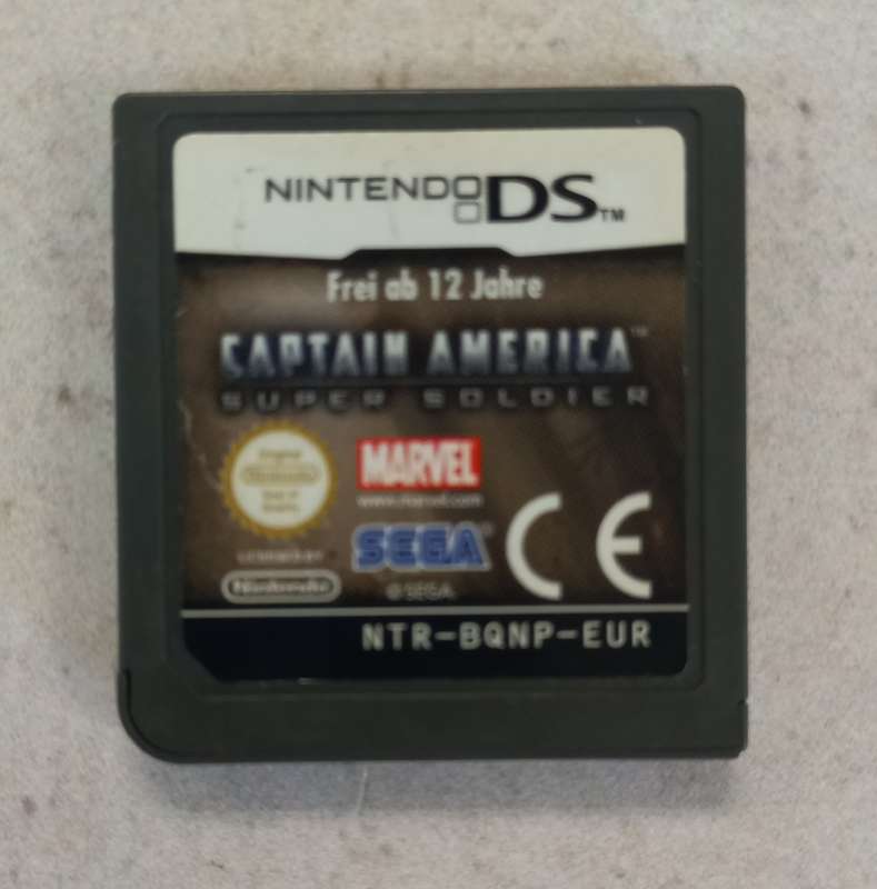 Captain America Super Soldier (Nintendo DS) Game Only