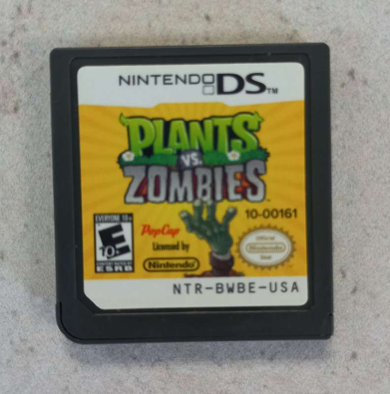 Plants vs Zombies (Nintendo DS) Game Only
