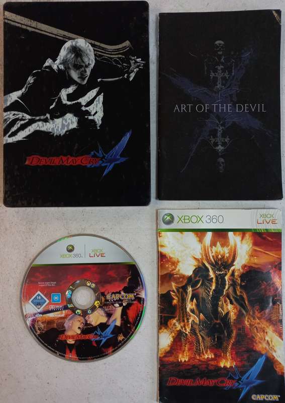 Devil May Cry 4 (XBOX 360)  Collectors Edition - Complete