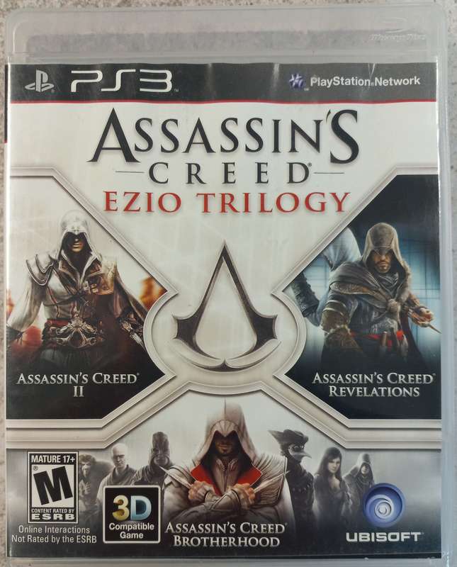 Assassins Creed Ezio Trilogy (PS3) - Complete