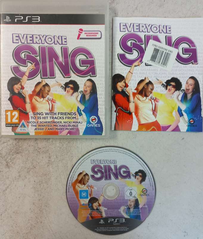 Everyone Sing (PS3) - Complete