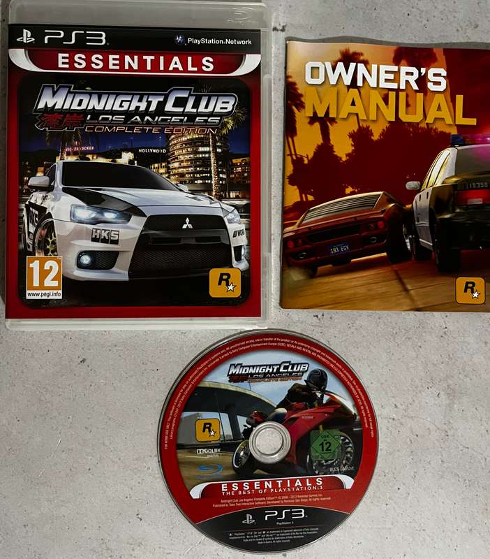 Midnight Club Los Angeles Complete Edition (PS3)