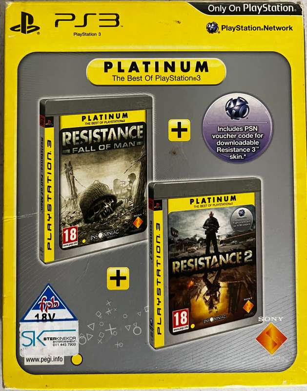 Resistance: Fall of Man & Resistance 2 Bundle (PS3)