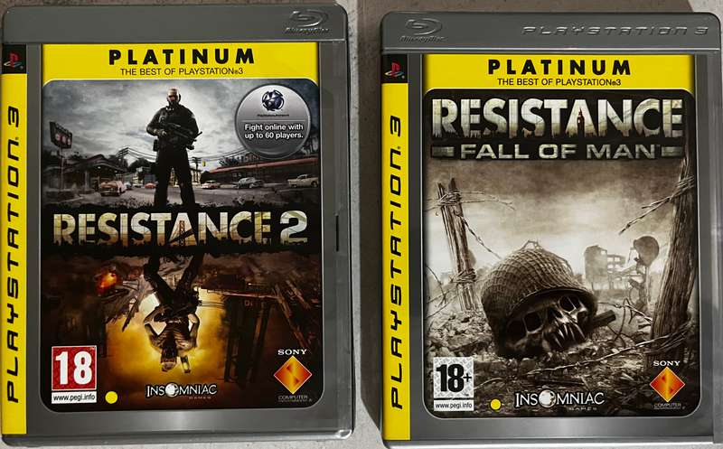 Resistance: Fall of Man & Resistance 2 Bundle (PS3)