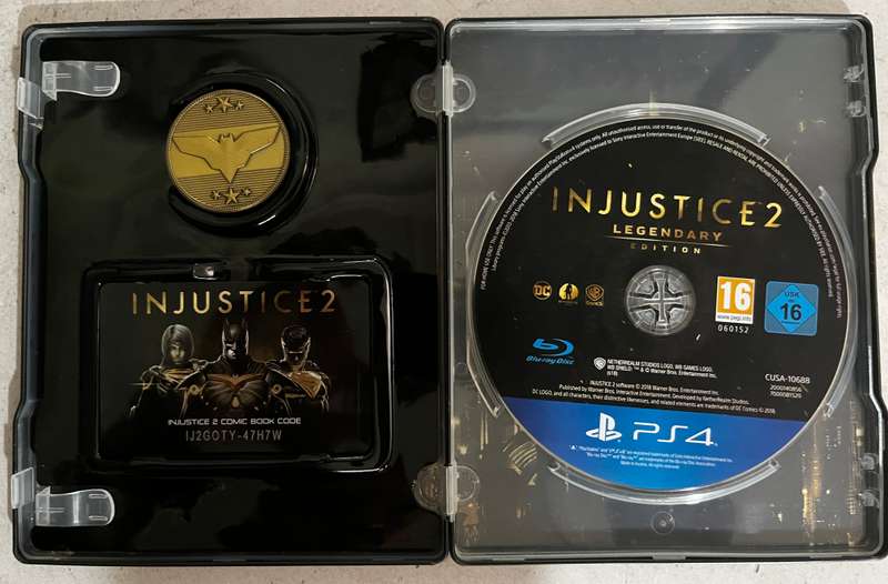Injustice 2 Legendary Edition Steelbook (PS4)
