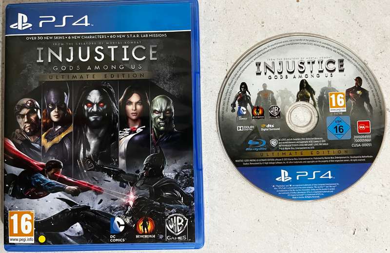 Injustice Gods Among Us - Ultimate Edition (PS4)