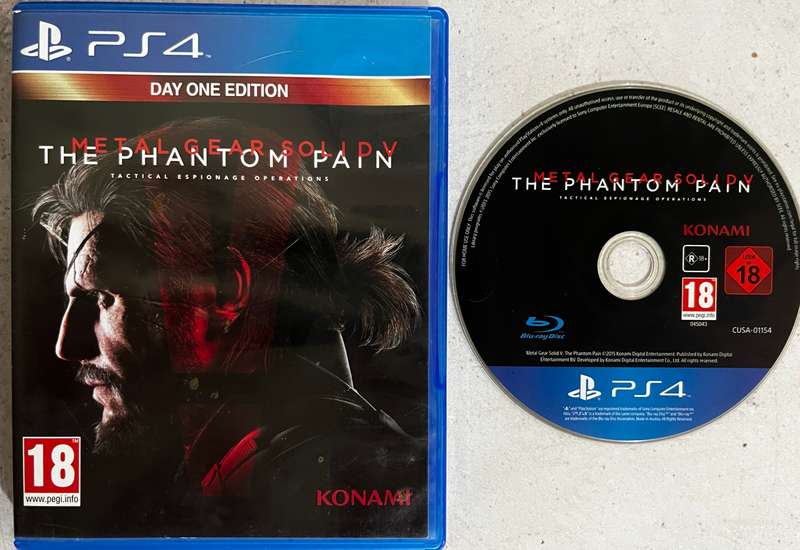 Metal Gear Solid V The Phantom Pain  Day One Edition (PS4)