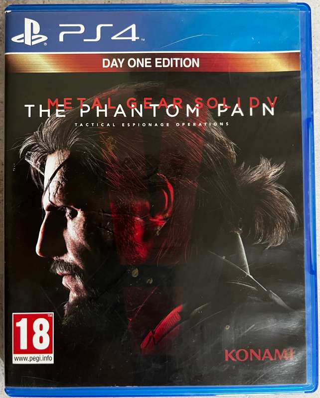 Metal Gear Solid V The Phantom Pain  Day One Edition (PS4)