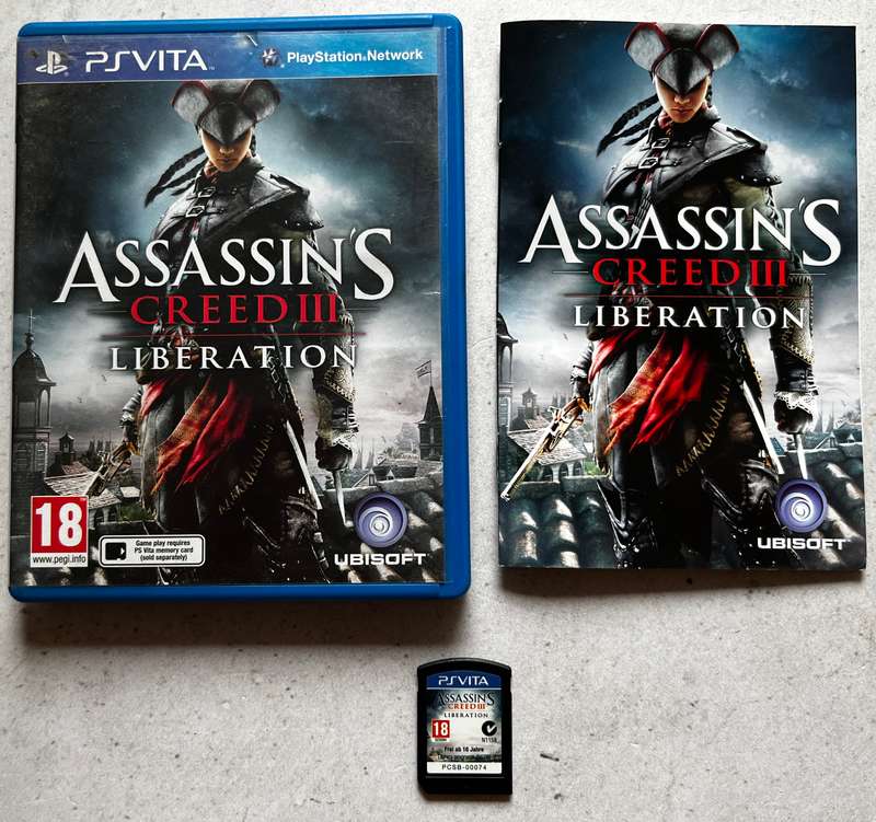 Assassins Creed III Liberation (PSVita) - Complete
