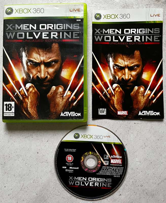 X-Men Origins Wolverine Uncaged Edition (XBOX 360) - Complete