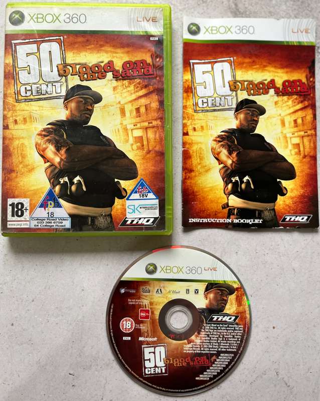 50 Cent Blood on the Sand (XBOX360) - Complete