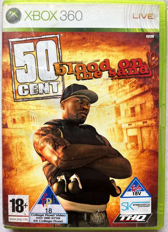 50 Cent Blood on the Sand (XBOX360) - Complete