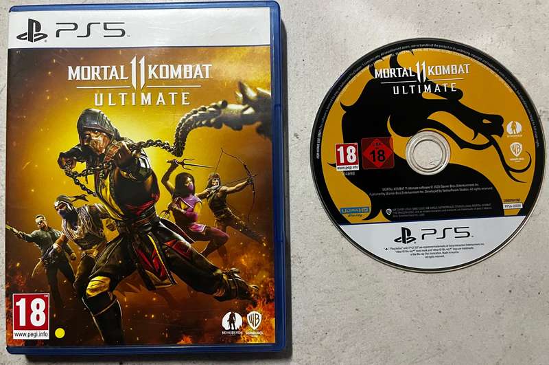 PS5 Game  Mortal Kombat 11 Ultimate Edition  Excellent Condition  PlayStation 5