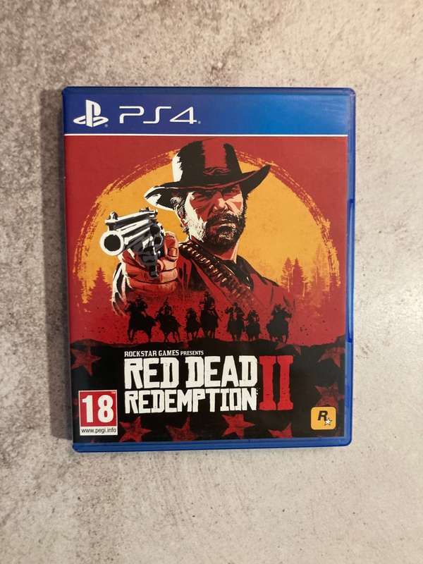 Sony PlayStation 4  1TB Console (CUH-1216B) + Red Dead Redemption 2 (Complete)