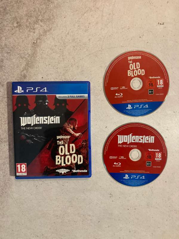 Wolfenstein The New Order & The Old Blood - 2 in 1 (PS4)