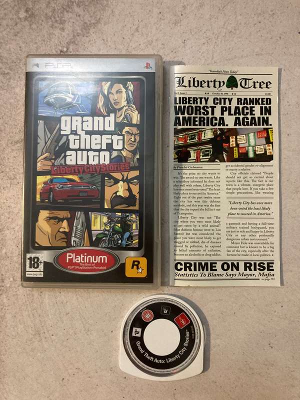 Grand Theft Auto: Liberty City Stories (PSP) - Complete