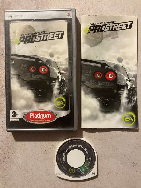 Need for Speed ProStreet (PSP) - Complete