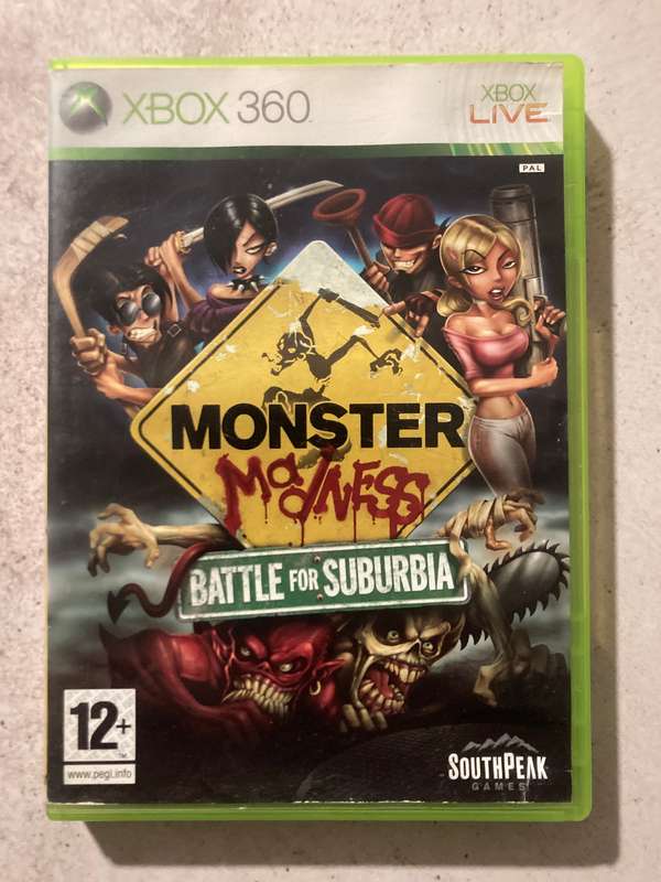 Monster Madness Battle For Suburbia (XBOX360) - Complete