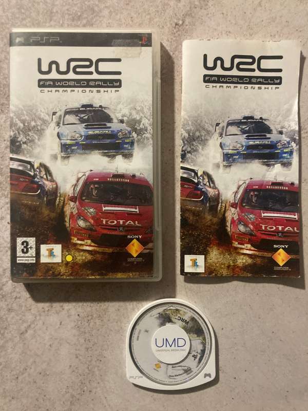 WRC: FIA World Rally Championship (PSP) - Complete