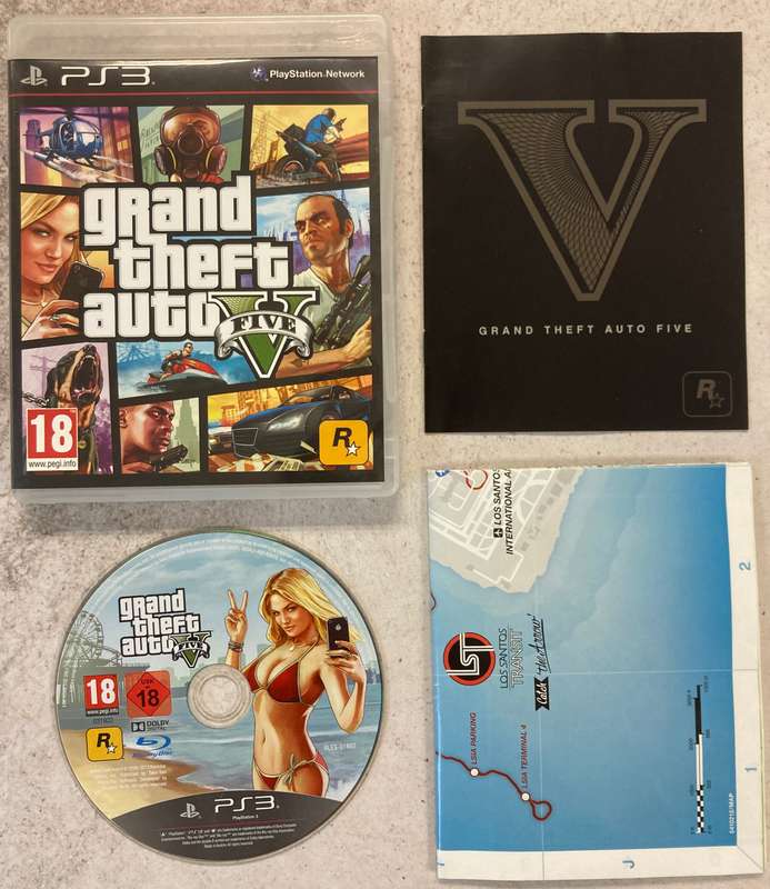 Grand Theft Auto V (PS3) - Complete