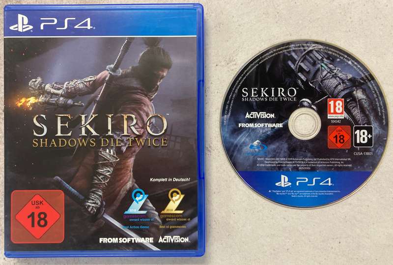 Sekiro Shadows Die Twice (PS4)