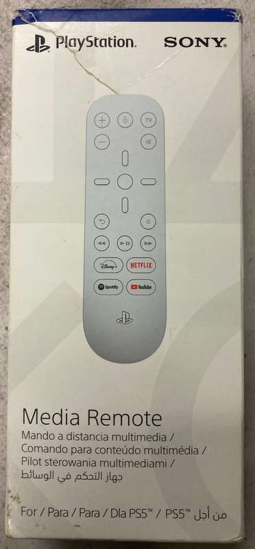 PS5 Media Remote - In Original Box